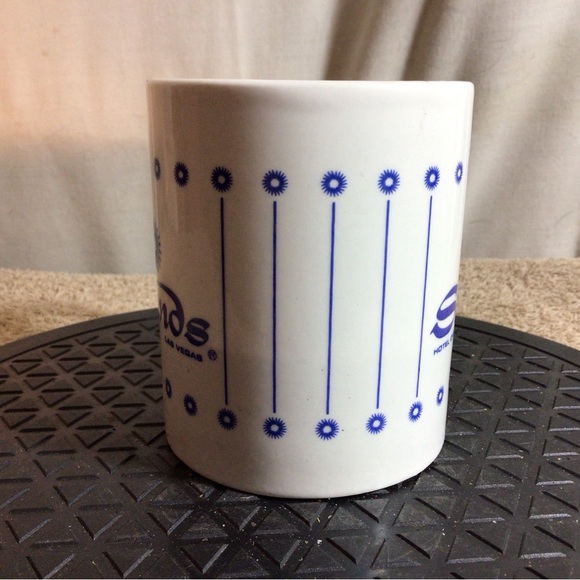 SANDS HOTEL CASINO Las Vegas White/Blue Ceramic Coffee/Tea Mug pre-owned - Picture 5 of 10